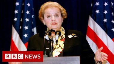 Madeleine Albright, the first female US secretary of state, dies aged 84 - BBC News