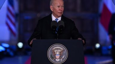 President Biden walks back Putin regime change comment that he made during speech in Poland