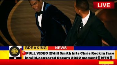 🔴FULL V!DEO !!!Will Smith hits Chris Rock in face in wild, censored Oscars 2022 moment || WTN ||