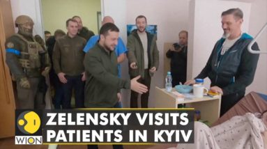 Russia-Ukraine Conflict: Zelensky visits victims of Russian attacks in Kyiv | World English News