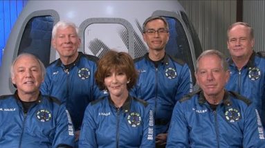 Blue Origin crew discusses trip of a lifetime ahead of launch