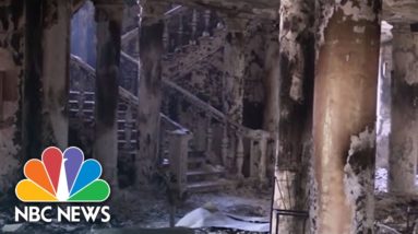 Bombed Mariupol Theater Shown On Russian State TV