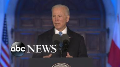 White House backtracks after Biden says Putin 'cannot remain in power' l GMA