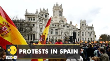 Protests in Spain: Spanish PM Pedro Sanchez under pressure to cut taxes | World English News | WION