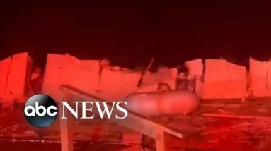 Home destroyed by severe storm in Mississippi