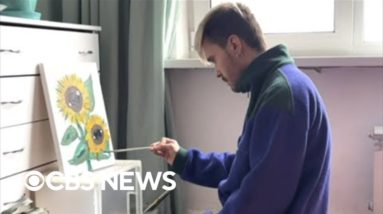 Kyiv artist uses creativity to support Ukrainian troops