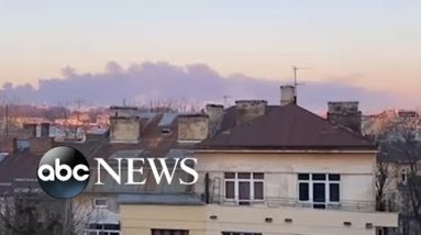 Lviv struck by missiles for 1st time l ABC News