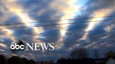 Mesmerizing altocumulus clouds spotted rolling over eastern Kentucky