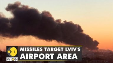 WION reports from the frontlines: Russian Missiles target Lviv's airport area | World English News