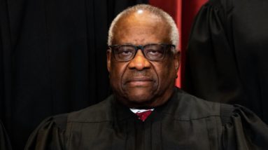 Supreme Court Justice Clarence Thomas hospitalized for "flu-like symptoms"