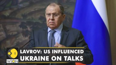 Russian Foreign Minister Lavrov: The US is preventing Kyiv from accepting Moscow's demands | WION