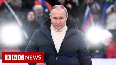 Russian President Putin speaks at Crimea celebration event - BBC News