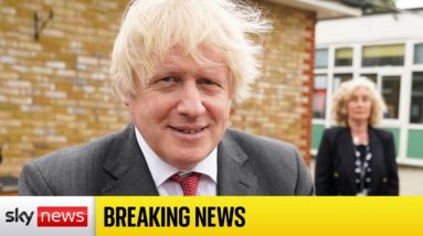 BREAKING: Boris Johnson is not to receive a Fixed Penalty Notice over lockdown rules