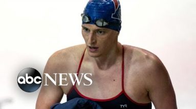 Trans athlete wins swimming title