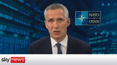 Ukraine War: Russia not withdrawing troops, 'but repositioning' - NATO chief