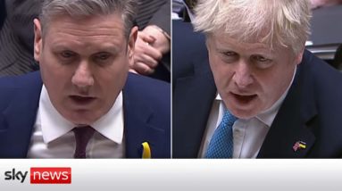 Watch live: Prime Minister Boris Johnson faces Sir Keir Starmer at PMQs