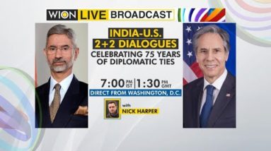 WION Live Broadcast: India & U.S. to hold 2+2 dialogues next week | From Washington, DC