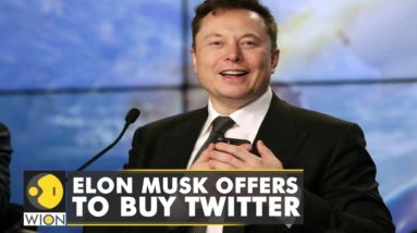 Elon Musk offers to buy Twitter for $43 billion | Twitter to 'carefully review' Musk's bid | WION