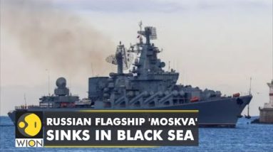 WION Live: Russian Flagship sinks in Black Sea LIVE updates | World News | English News Live