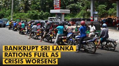 WION Live: Bankrupt Sri Lanka rations fuel as crisis worsens | World News | English News Live