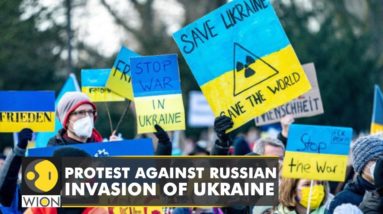 Global protest rage against Russian invasion of Ukraine | World Latest English News | WION