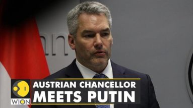 Austrian leader Karl Nehammer held 'open and tough' talks with Putin | Russian invasion of Ukraine