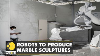 Robots to produce marble sculptures as it cuts down time to make it | English News | WION