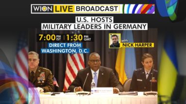 WION Live: Army leaders from over 40 nations meet in Germany | Direct from Washington, D.C.