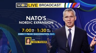 WION Live: NATO chief: Sweden & Finland to join alliance soon| Special coverage from Washington, DC