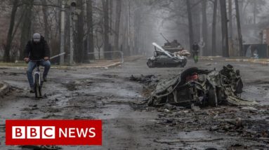 Ukrainian President Zelensky's spokesperson describes apparent war crimes by Russia - BBC News