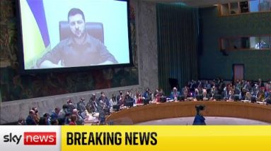 Ukraine War: Zelenskyy tells UN Security Council Russians must face war crimes trial