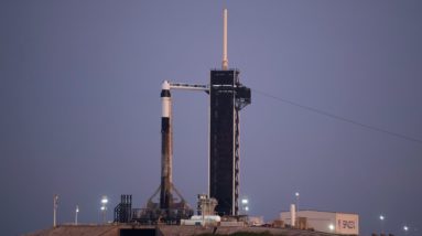 Watch Live: SpaceX launches 4 civilians on first all-commercial flight to ISS | CBS News