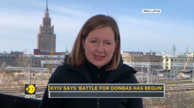 Ukraine says 'Russia has begun it's eastern offensive,' explosions reported across Donbas | WION