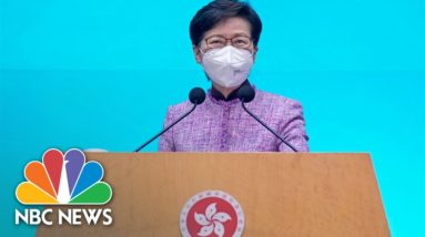 Hong Kong's Leader Says She Will Not Seek Another Term