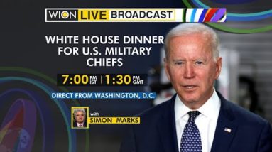 WION Live: Biden to host top military leaders for annual dinner | Direct from Washington, D.C.