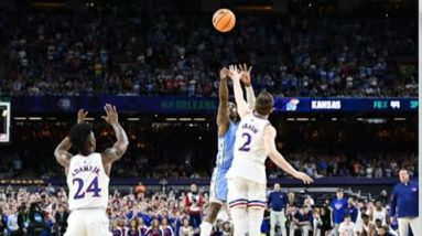 Kansas wins NCAA men's basketball championship