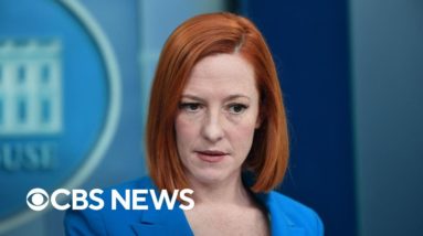 Watch Live: Jen Psaki on Russia-Ukraine war, U.S.-India talks and more | CBS News