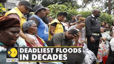 South Africa Floods: Residents scramble to safety as floodwaters rise | World News | WION