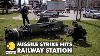 Russian missile strike kills over 50 people at railway station | World News | WION