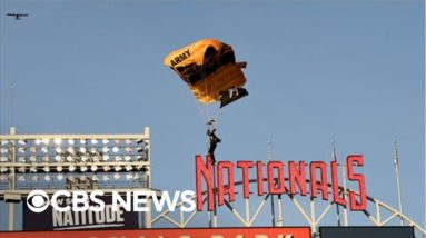 Plane carrying Army parachutists over Nationals Park causes brief panic on Capitol Hill