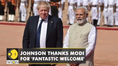 Boris Johnson in India Live News: Defence, exports deal on table as UK PM meets Modi