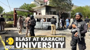 Blast at Karachi University: Four people killed in the blast | Terrorism not ruled out | WION