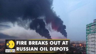 Fire breaks out at Russian oil depots near Ukraine border, Russia launches immediate investigation