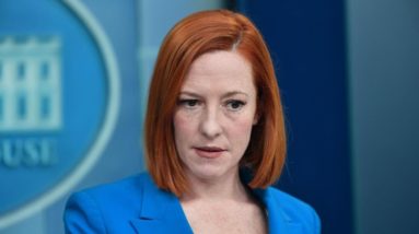 Watch Live: Jen Psaki on new Russia sanctions, extending student loan pause and more | CBS News