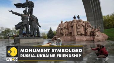 Authorities take down monument that symbolised Russia-Ukraine friendship in Kyiv | English News