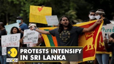 Chants of 'Gota go home' grows louder, Sri Lanka protesters set up tents outside president's office