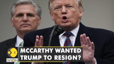 McCarthy wanted Trump to resign? An explosive audio clip puts McCarthy in a tough spot | WION