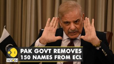 Pakistan: 150 names including PM Shehbaz Sharif removed from ECL | WION