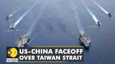 US-China faceoff over Taiwan strait: US' missile destroyer sailed through Taiwan strait | WION