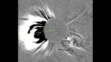 X-Flare And Associated CME Inbound Late Night April 19th 2022!  Huge Problems.